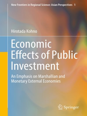cover image of Economic Effects of Public Investment